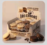Alfajores triple de maicena o chocolate - 1/2 docena