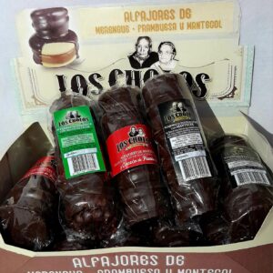 Alfajores de maicena bañados en chocolate - presentación 10 paquetes